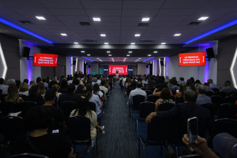 Confraternização empresarial em São Paulo
